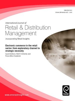 cover image of International Journal of Retail & Distribution Management, Volume 34, Issue 4 & 5